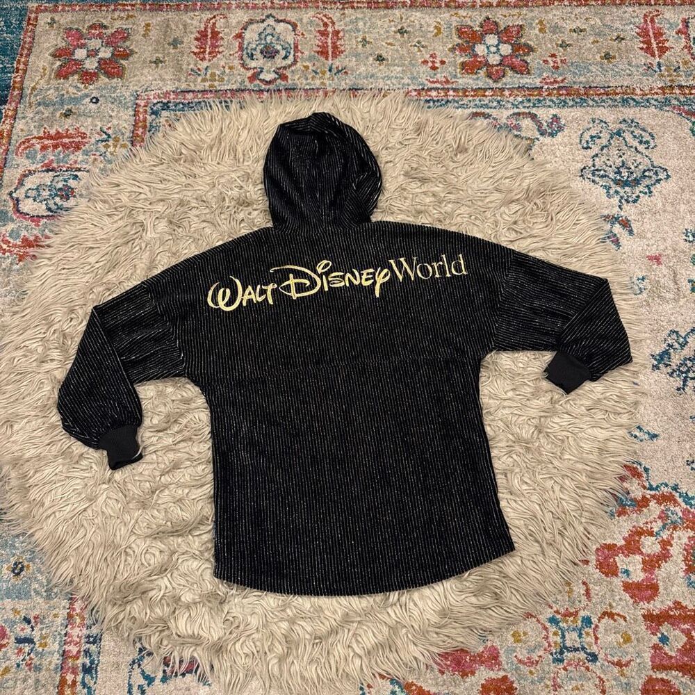 Disney World 50th Anniversary Velvety Hooded Spirit Jersey size small